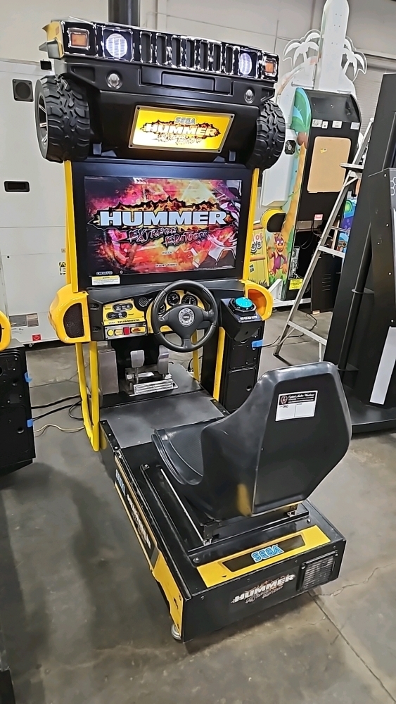 Sega Hummer sit-down driving arcade machine